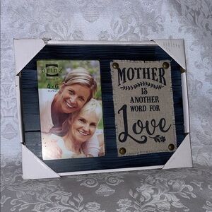 NIB PRINZ Blue Mother Love Photo Frame